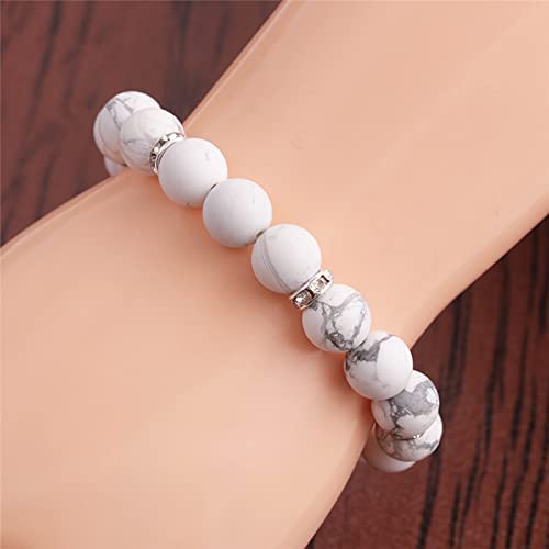 liagza Healing Bracelet For Women Anxiety Crystal Bracelet Chakra Beaded Bracelets Rose Quartz Crystals And Healing Stones Bracelet Calming Strand Stretch Bracelet Stress Relief Gifts For Women - Image 2